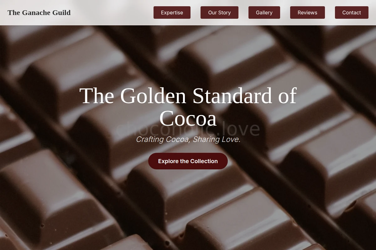 Gold-leaf Chocolate